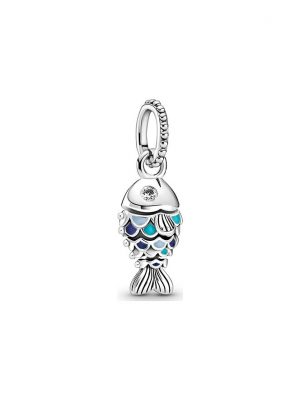 Pandora Charm Moments Fisch mit blauen Schuppen 799428C01