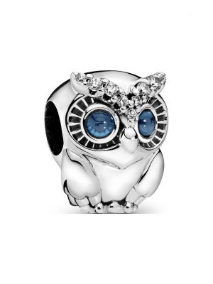 Pandora Charm Moments Funkelnde Eule 798397NBCB