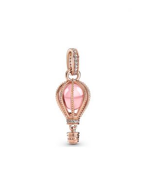 Pandora Charm Moments Funkelnder rosafarbener Heißluftballon 789434C01