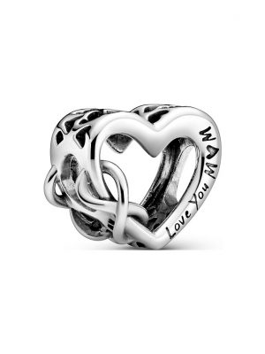Pandora Charm Moments "Love You Mum" Unendlichkeits-Herz 798825C00