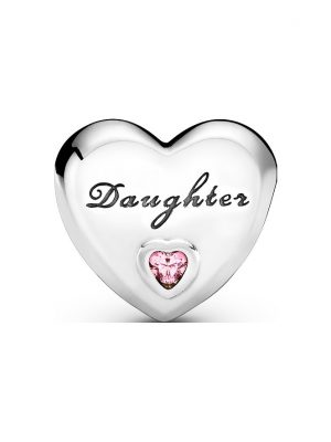 Pandora Charm Moments Tochter Herz 791726PCZ