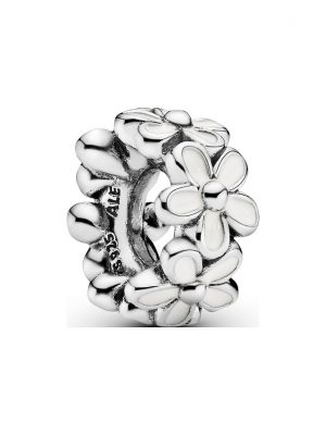 Pandora Charm Moments Weiße Gänseblümchen Zwischenelement 791495EN12