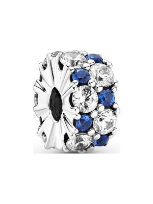 Pandora Charm Timeless Klarer & blau funkelnder Clip 799171C01
