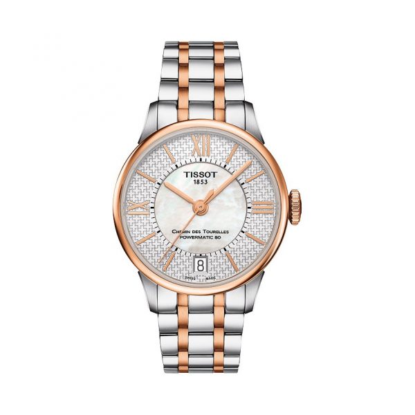 Tissot Damenuhr Chemin des Tourelles Powermatic 80 Helvetic Pride Lady T0992072211801