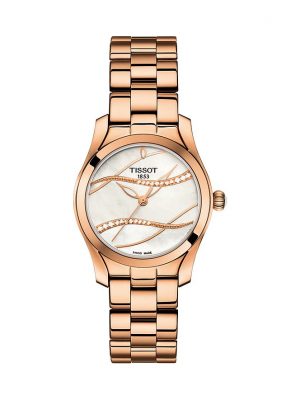 Tissot Damenuhr T-Wave T1122103311100