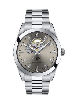Tissot Herrenuhr Gentleman Powermatic 80 Open Heart T1274071108100