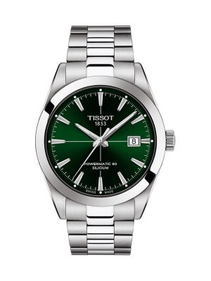 Tissot Herrenuhr Gentleman Powermatic 80 Silicium T1274071109101