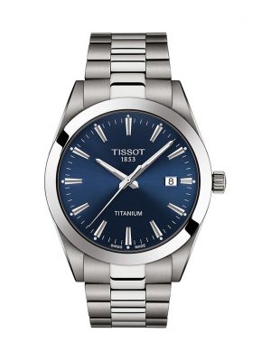 Tissot Herrenuhr Gentleman Titanium T1274104404100