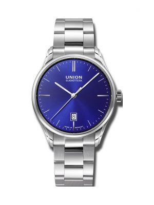 Union Glashütte Herrenuhr Viro Datum 41 mm D0114071104100
