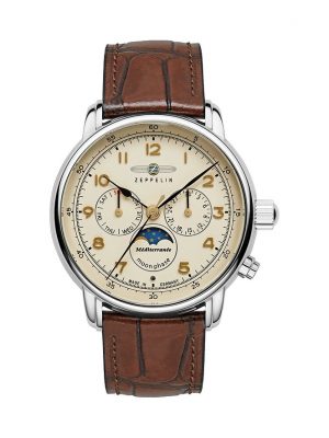 Zeppelin Herrenuhr Méditerranée Mondphase 96365
