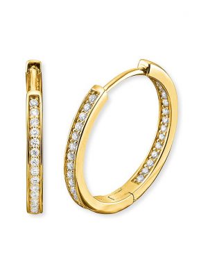 Engelsrufer Creolen ERE-LISA-ZI-G-CR