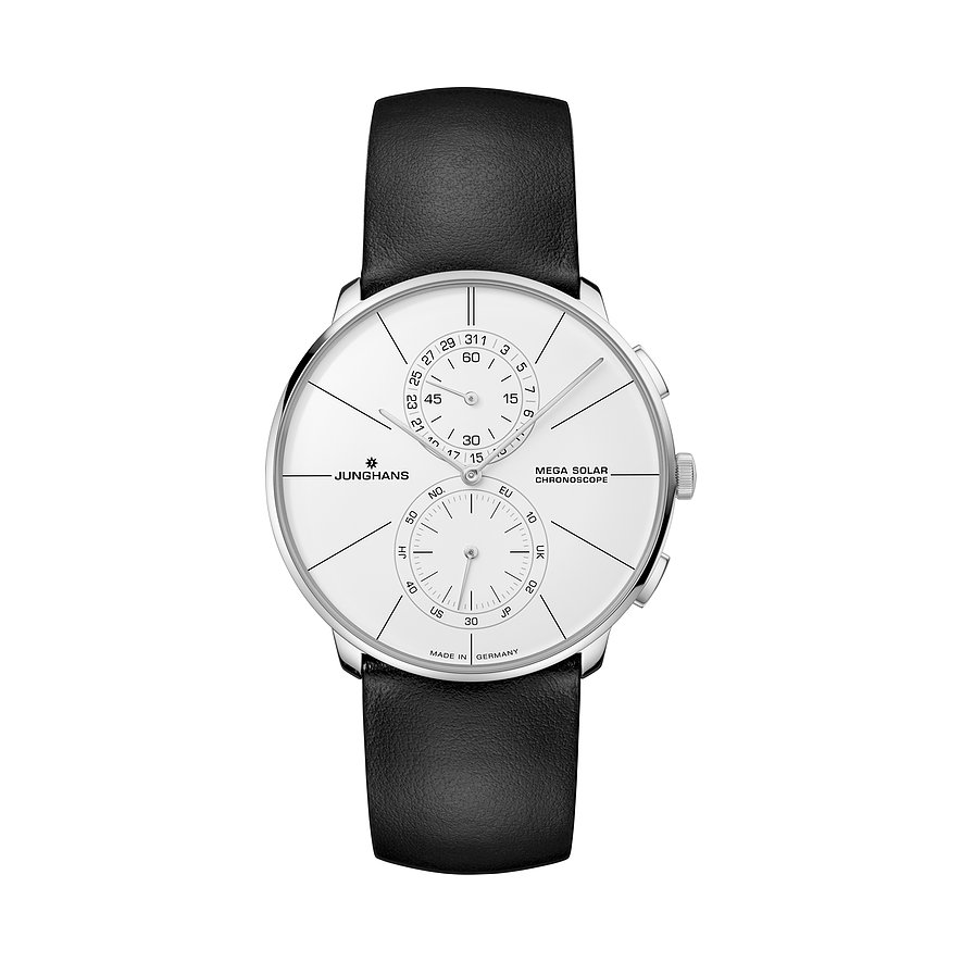Junghans Chronograph fein Chrono MEGA Solar 59420000 Junghans Chronograph fein Chrono MEGA Solar 59420000