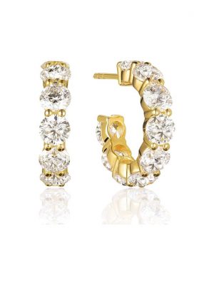 Sif Jakobs Jewellery Creolen SJ-E42115-CZ-SG