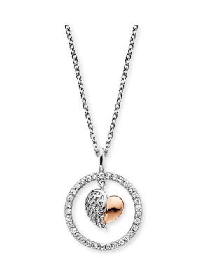 Engelsrufer Kette ERN-HEARTWING-ZI-BIR 925er Silber