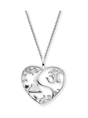 Engelsrufer Kette SS25 ERN-YIYAHEARTLEAF-ZI 925er Silber