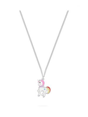 FAVS Little Friends Kinderkette 89204645 925er Silber, Emaille