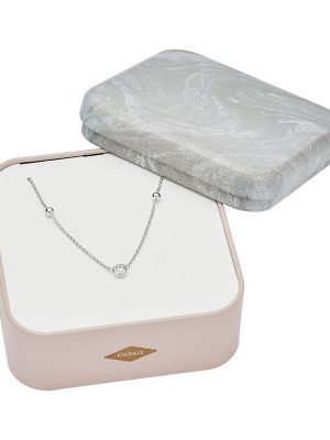 Fossil Kette JFS00453040 925er Silber