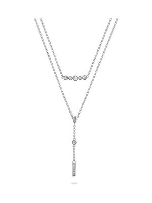 JETTE Kette CASCADE 89230205 925er Silber, recycelt