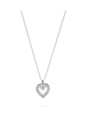 JETTE Kette HEARTS 89217342 925er Silber, recycelt