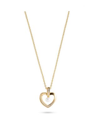 JETTE Kette TWISTED HEART 89221837 925er Silber, recycelt
