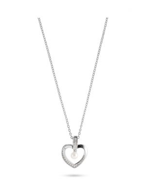 JETTE Kette TWISTED HEART 89221852 925er Silber, recycelt