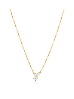 Sif Jakobs Jewellery Kette SJ-N12250-PCZ-YG 925er Silber
