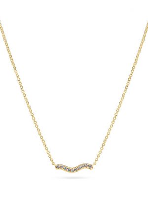 Sif Jakobs Jewellery Kette SJ-N3859-CZ-YG 925er Silber